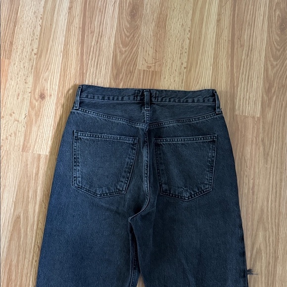 Agolde 90’s Jean Distressed Black Size 26 - Picture 8 of 8
